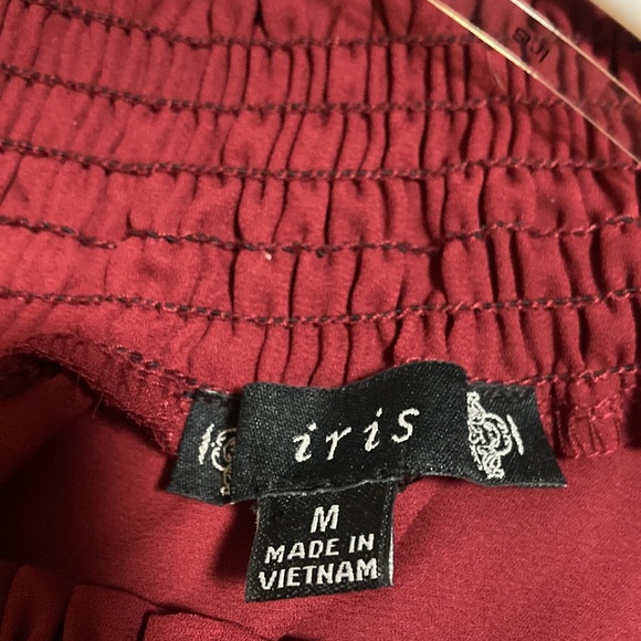 Iris burgundy dress - Picture 3 of 4